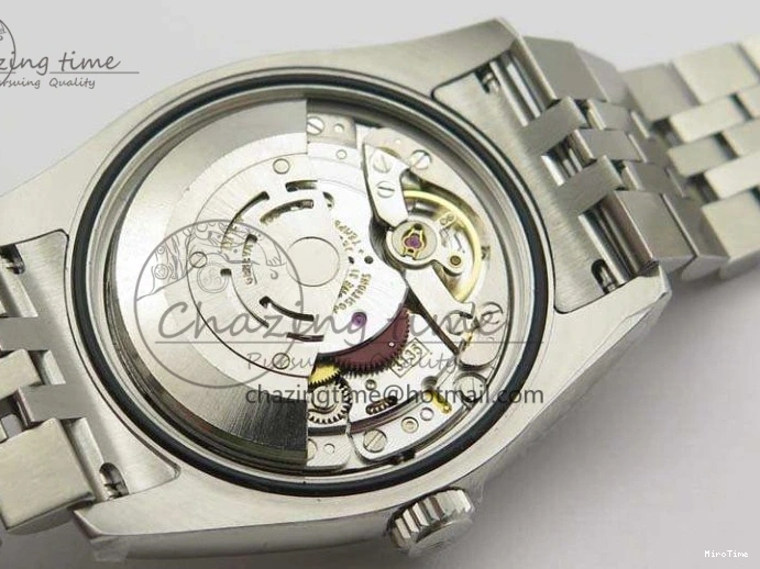 MiroTime 0223 DateJust 36mm SS 116200 ARF 1:1 Best Edition Black Roman Dial On 904L SS Jubilee Bracelet SA FlexibleFit 3519